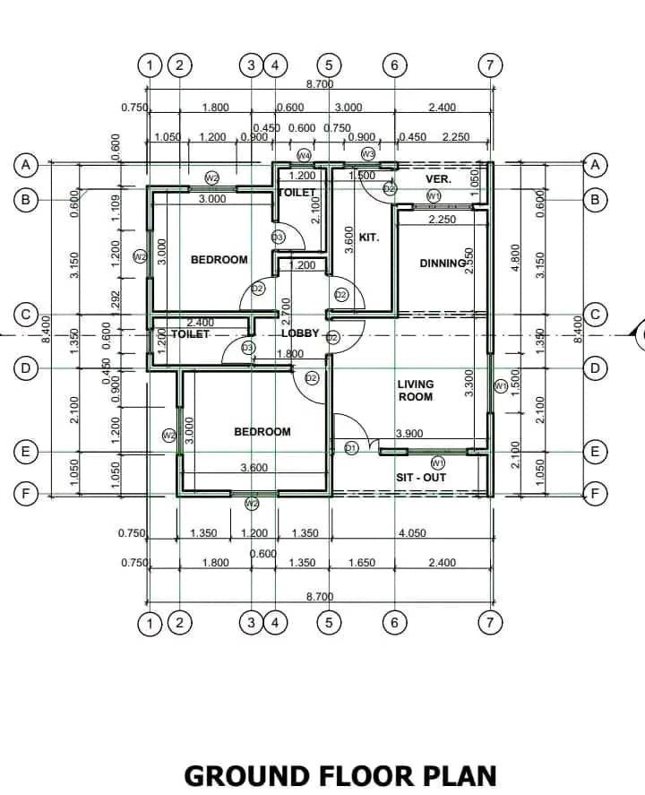 Professional 2D Drafting and Working Drawings